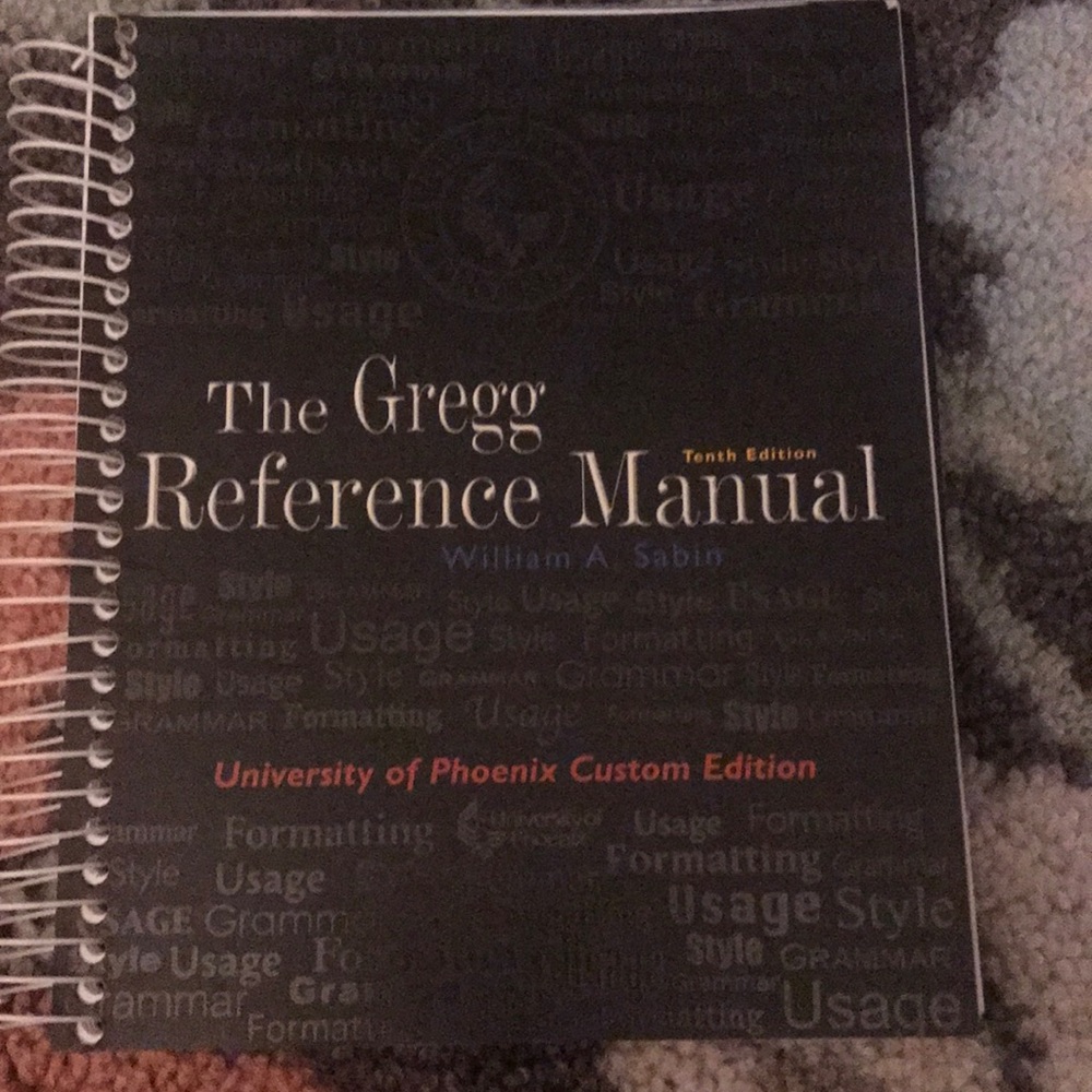 The Gregg Reference Manual, Tenth Edition